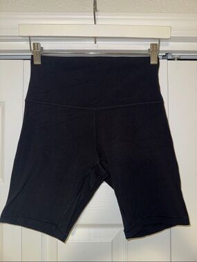 Lululemon Black Biker Shorts (6 inch length)